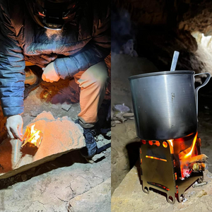 Portable Mini Wood Burning Survival Stove - Case Qty 12