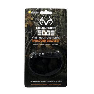 Realtree Adjustable 4-in-1 Fire Striker Paracord Bracelet