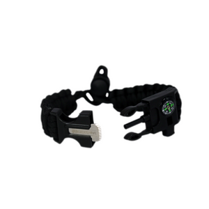 Realtree Adjustable 4-in-1 Fire Striker Paracord Bracelet